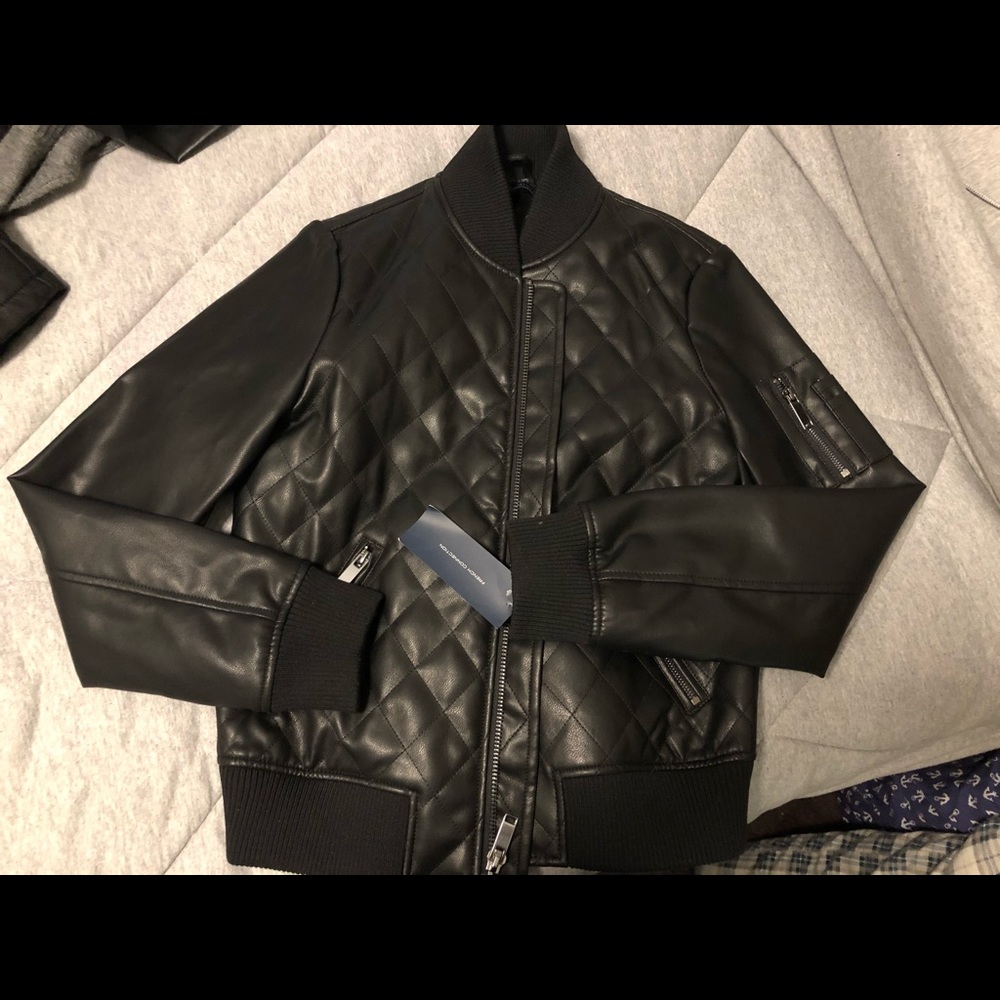 BNWT women’s French connection bomber jacket S